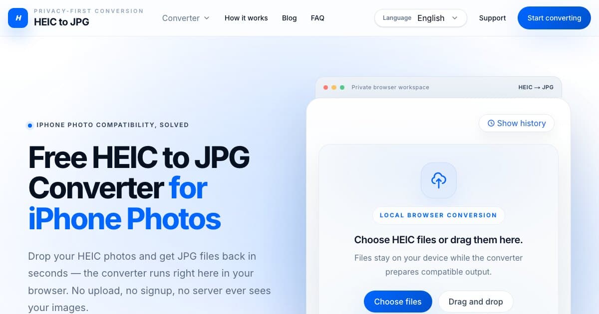 Convert HEIC to JPG logo