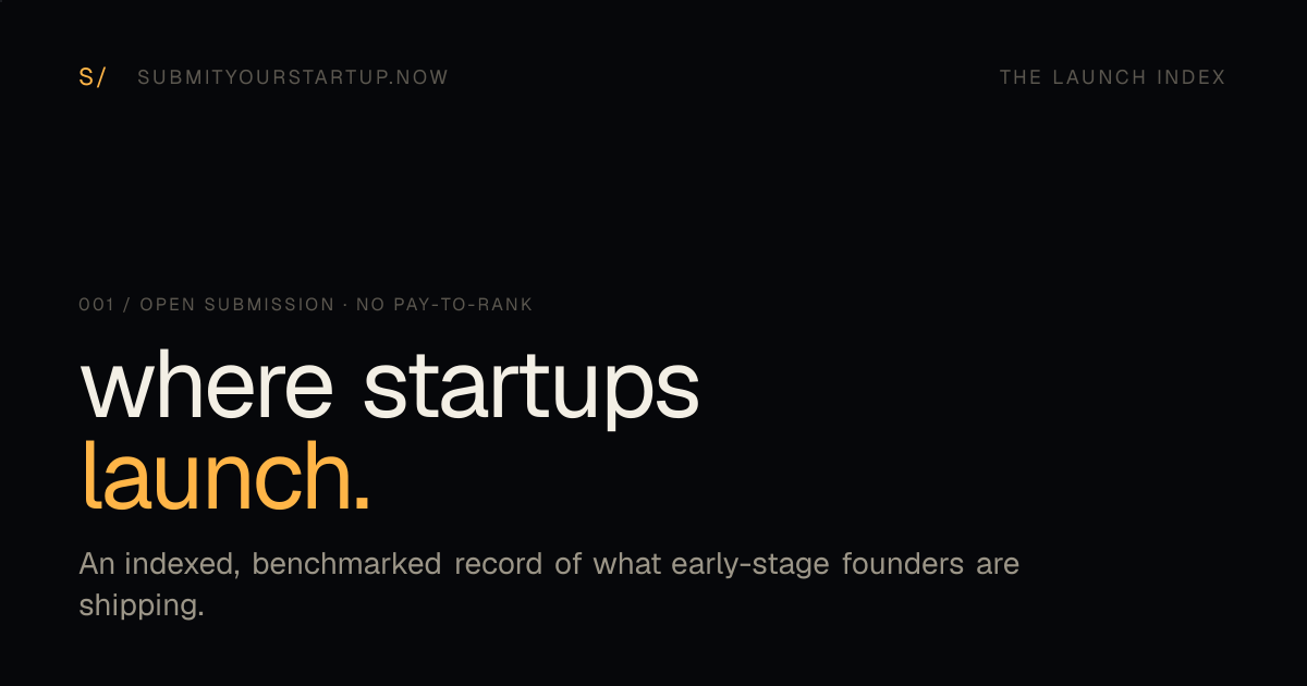Submit Your Startup screenshot 1 of 1